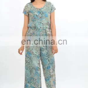 The 100% Poleyster Fabric Comfortable Multi Color Designer Jumpsuit for Women thumbnail-1