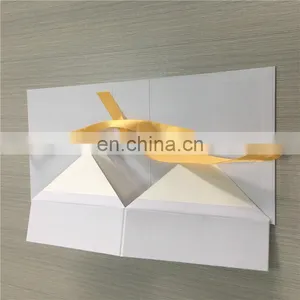 2017 Hot Sales Elegant White Box With 4C Printing Logo for Birthday Gift Packed thumbnail-3