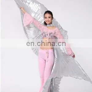 Profession Stage Performance Adult 360 Degree Closed Belly Dance Isis Wings Prop thumbnail-3