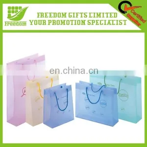 Promotional Logo Printed Packaging Shopping Bag Plastic Bag thumbnail-6