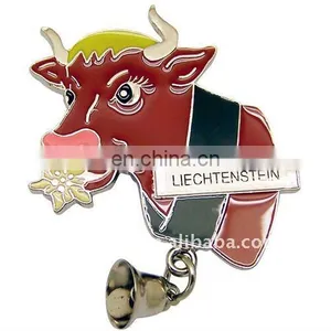 Cow Souvenir Metal Fridge Magnet thumbnail-1