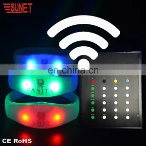2018 SUNJET Best Selling New Product Rf Controlled Led Wristband thumbnail-2