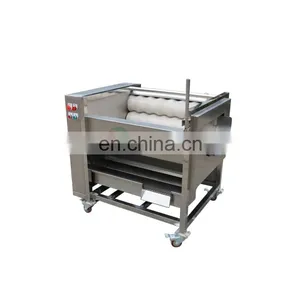 Industrial Small Root Vegetable Ginger Peeler Sweet Potato Baby Carrot Peeling and Washing Machine thumbnail-5