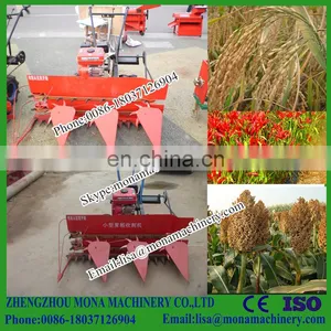 Small Harvester/wheat And Rice Reaper Machine/paddy Harvester Factory thumbnail-5