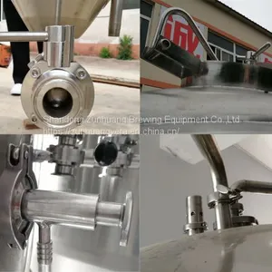 500L Stainless Steel Conical Beer Fermentation Tank Fermenter Storage Tank Beer Brewing Equipment for Sale thumbnail-5