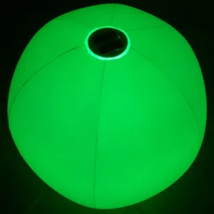 Color Changing Solar LED Ball | Inflatable thumbnail-1