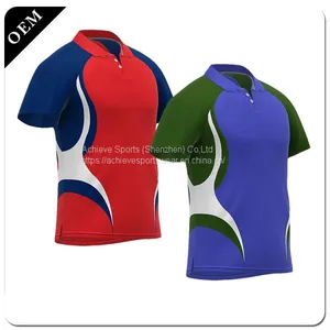 Wholesale Custom Best Quality Cricket Jersey New Pattern Sport T-shirts Jumper Shirt thumbnail-1