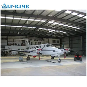 Light Steel Structure Construction Prefabricated Aircraft Hangars/Workshop thumbnail-3