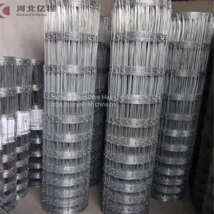 Hot-dipped Galvanized Field Fence, Cattle Field Fence Post, Galvanized Cattle Fence thumbnail-5