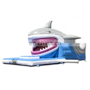 Event Interactive Sports Games Fun Inflatable Snappy Shark For Sale thumbnail-1