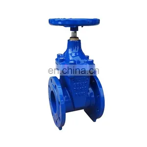 DIN Standard DIN3352 F4 Ductile Cast Iron Ggg50 PN16 DN80 Non Rising Stem Flange Gate Valve With Handwheel thumbnail-6