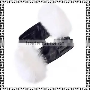 2016 Fashion High Quality Top Selling Quality Cheap Winter Women Dress Leather Gloves thumbnail-1