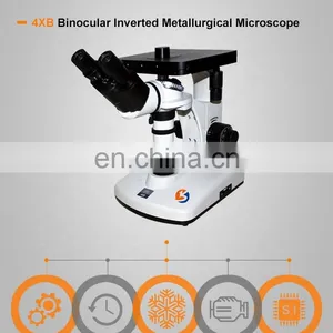 4XB High Quality Binocular Inverted Metallurgical Microscope thumbnail-2