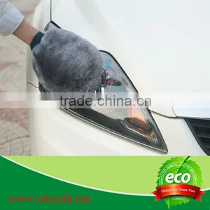 Protect Hand Warmly Sheepskin Car Wash Gloves Made in China thumbnail-5