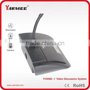 Conference Room Audio System Desktop Microphone Video Camera Auto Track System YC836 thumbnail-3