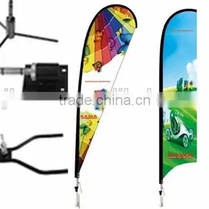 Wholesale High Quality Outdoor Advertising Teardrop Flag thumbnail-1