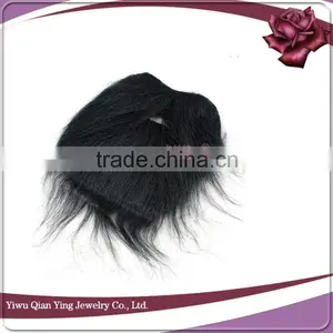 Artificial Fake Big Black Beard for Sale thumbnail-2