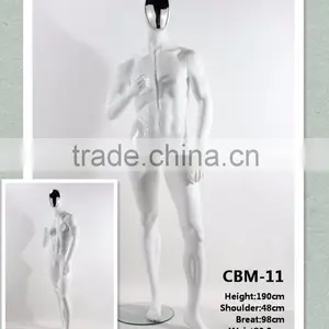 Abstract Fiberglass Realistic Men Mannequin Standing thumbnail-1