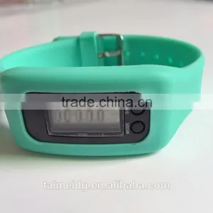 Silicone Waterproof Pedometer Watch thumbnail-1