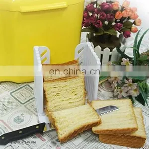 ABS Adjustable Foldable Bread Cutter Slicer for Cutting Bread thumbnail-3