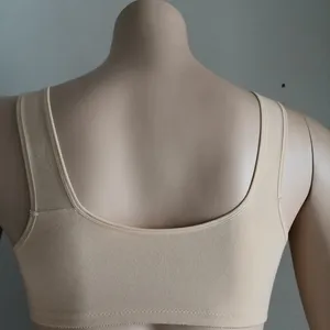 Large Size Bra Front Open With Button thumbnail-2