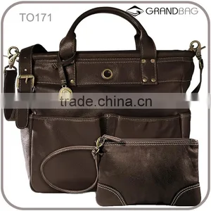 Women Oversized Leather Tote Bag and Wristlet China Tote Bags Factory Quality Choice thumbnail-1