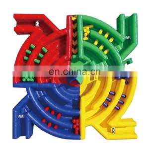 Popular Inflatable Dizzy X Maze, Inflatable Labyrinth Maze, Inflatable Laser Maze Arena Game thumbnail-1