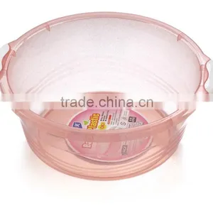 Multi-purpose Round Plastic Washing Tub Hand Wash Basin thumbnail-1
