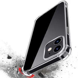 Wholesale Waterproof Clear Phone Case For IPhone 6 7 8 Plus X Xr 11 12 13 14 Pro Max Mini Transparent Phone Case thumbnail-4