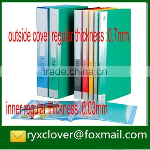 A4 Clear Customize Plastic Sheet Folder Display Book Quality Choice thumbnail-4