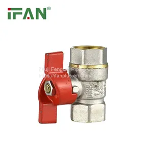 IFAN Customized Female Threaded 2Pc Ball Valve1/2 3/4 1 2 Inch Brass Ball Valves thumbnail-1