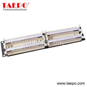 110 Cross Connect System 200 Pairs 110 Wiring Block 2U Rack Patch Panel for Connecting Block 4 Pair thumbnail-1