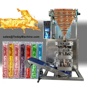 Automatic Multi Lane Mouthwash Stick Gel Drink Liquid Sachet Packing Machine thumbnail-2
