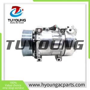 SD 7H15 Auto ac Compressor Scania Trucks SD709 10PK Scania 24V 1531196 1888032 1331044 thumbnail-1