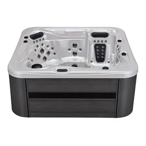 Outdoor Independent Modern Spa Hotel Bathtub Large Swimming Pool Constant Temperature Vortex Hot Spring Soak Surf Massage thumbnail-2
