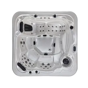 Outdoor Independent Modern Spa Hotel Bathtub Large Swimming Pool Constant Temperature Vortex Hot Spring Soak Surf Massage thumbnail-3