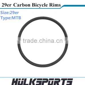 29er MTB Bicycle Rim Full Carbon Tubuless Bicycle Carbon Rims 29 Inch Mtb Bike Carbon Rims thumbnail-2