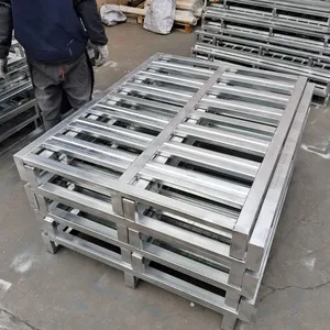 Dongguan Made Anti-rust Steel Pallet for Workshop Logistics thumbnail-5