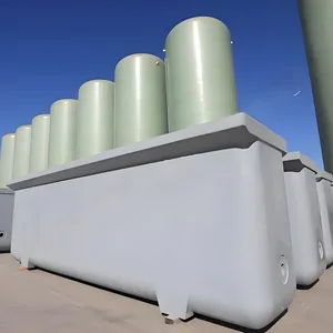 Custom FRP/GRP Fiberglass Electrolytic Cell, Customizable Size, Structure & Accessories for Industrial Processes thumbnail-1