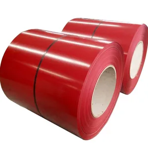 Embossed PPGI Color Coated Coil 0.4mm 0.5mm Z80 Z100 Leather Wood Linen Texture Grade thumbnail-1