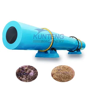 Industrial Automatic Cassava Residue Drum Dryer Potato Residue Coconut Coir Dryer EPC thumbnail-1