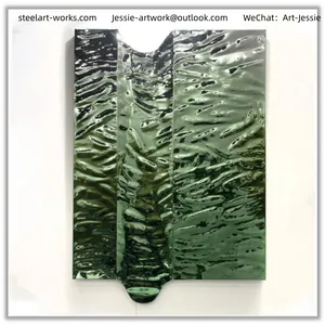 Club Wall DecorationAntique Copper FinishDecorative Metal Wall Panel thumbnail-4