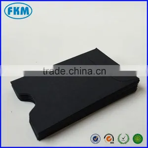 Open End Notched Edge, Gift Certificate Holder Escort Card Holder Black Card Sleeve thumbnail-5