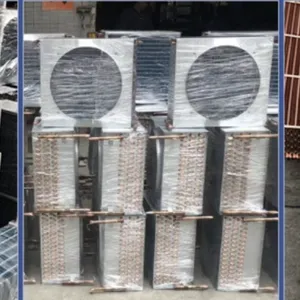 HVAC Air-Cooled Condenser With Copper Tubes, 10 Ton Capacity, Ready for Scroll Compressor thumbnail-5