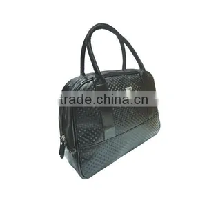 Black Diamond PU Leather Ladies Fashion Handbag thumbnail-3