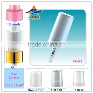 18/410 Fine Mist Valve With Cap , Plastic Fine Mist Sprayer for Cosmetic Packaging , Mist Water Sprayer thumbnail-1
