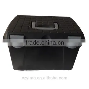 Plastic Black Grooming Box/equestrian/tool thumbnail-1