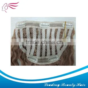 Brazilian 100% Human Hair Closure Hair Piece in Customized Size thumbnail-1