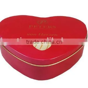 Heart Shaped Metal Tin Can for Wedding Candy Packing thumbnail-1