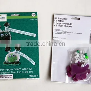 Diy Foam Craft Kits for Kids-with String and Bead thumbnail-1